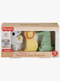 Babylegetøj-FisherPrice Fisher-Price Dyr Stabeltårn