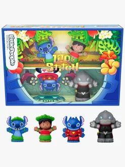 Legetøjsfigurer-FisherPrice Fisher-Price Lilo & Stitch Little People Collector Figurer