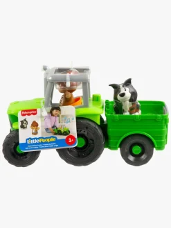 Legetøjsbiler & -Fartøjer-FisherPrice Fisher-Price Little People Traktor