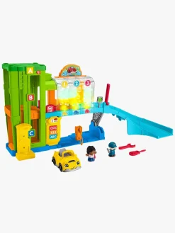 Interaktivt Legetøj-FisherPrice Fisher-Price Little People Parkeringshus med Lysshow