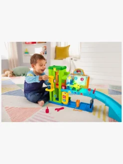 Interaktivt Legetøj-FisherPrice Fisher-Price Little People Parkeringshus med Lysshow