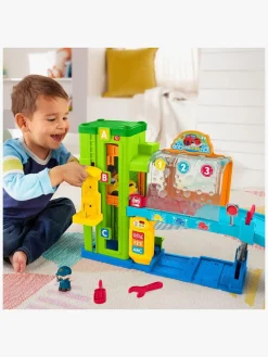 Interaktivt Legetøj-FisherPrice Fisher-Price Little People Parkeringshus med Lysshow