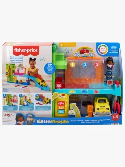 Interaktivt Legetøj-FisherPrice Fisher-Price Little People Parkeringshus med Lysshow