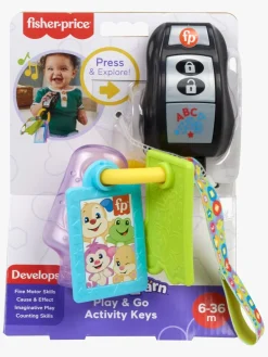 Babylegetøj-FisherPrice Fisher-Price Play & Go Keys Aktivitetslegetøj