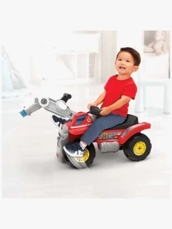 Pedal- & Gåbiler-FisherPrice Fisher-Price Pull Back Big Action Brandbil