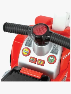 Pedal- & Gåbiler-FisherPrice Fisher-Price Pull Back Big Action Brandbil