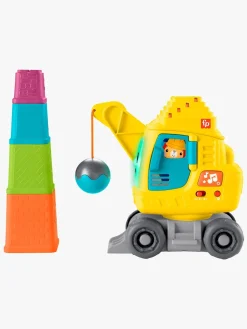 Babylegetøj-FisherPrice Fisher-Price Tælle- og Stabelkran