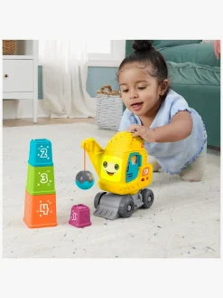Babylegetøj-FisherPrice Fisher-Price Tælle- og Stabelkran