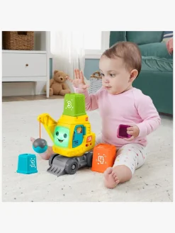 Babylegetøj-FisherPrice Fisher-Price Tælle- og Stabelkran