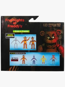 Legetøjsfigurer-FiveNightsAtFreddys Five Nights at Freddy's Endo Figursæt 3-pak, Blandet