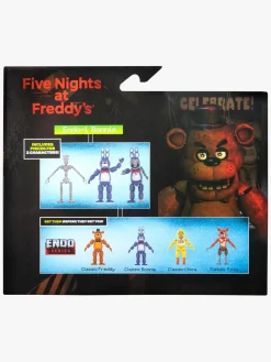 Legetøjsfigurer-FiveNightsAtFreddys Five Nights at Freddy's Endo Figursæt 3-pak, Blandet