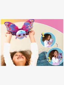 Dukker & Bamser-SimbaToys Fluffyfly Bamse Sommerfugl, Blå