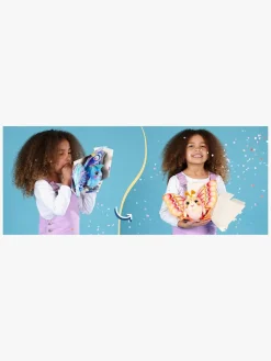 Dukker & Bamser-SimbaToys Fluffyfly Bamse Sommerfugl, Gul