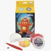 Kreativt Legetøj-FoamClay Foam Clay Funny Friends Monster, Rød
