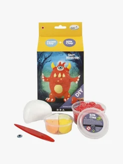 Kreativt Legetøj-FoamClay Foam Clay Funny Friends Monster, Rød