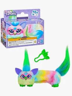 Dukker & Bamser-Furby Dj Furblet Interaktiv Bamse Can Dee Flerfarvet