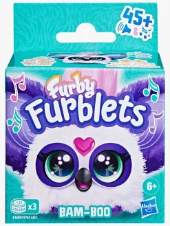 Dukker & Bamser-Furby Furblet Interaktiv Bamse Bam Boo Flerfarvet