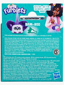 Dukker & Bamser-Furby Furblet Interaktiv Bamse Bam Boo Flerfarvet