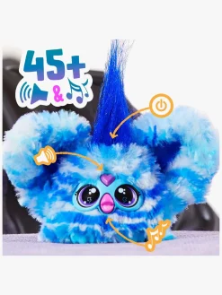 Dukker & Bamser-Furby Furblets Interaktivt Tøjdyr Ooh Koo Flerfarvet