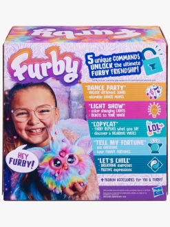 Interaktivt Legetøj-Furby Interaktiv Bamse Tie Dye Flerfarvet