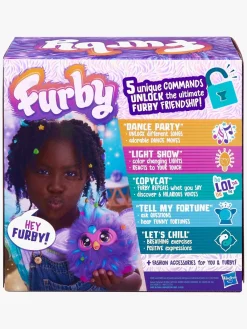 Interaktivt Legetøj-Furby Interaktivt Tøjdyr, Lilla Lilla/Blå