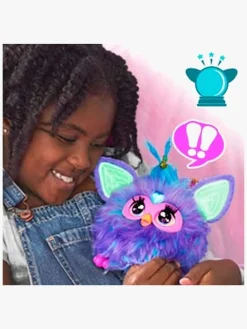 Interaktivt Legetøj-Furby Interaktivt Tøjdyr, Lilla Lilla/Blå