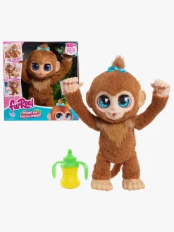 Interaktivt Legetøj-FurReal Peanut The Playful Monkey Interaktiv Abe 38 cm