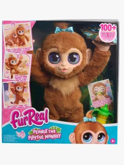 Interaktivt Legetøj-FurReal Peanut The Playful Monkey Interaktiv Abe 38 cm