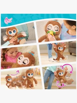Interaktivt Legetøj-FurReal Peanut The Playful Monkey Interaktiv Abe 38 cm