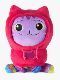 Dukker & Bamser-GabbysDollhouse Gabby's Dollhouse Deluxe Bamse DJ Katteurt 25 cm