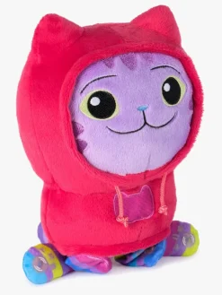 Dukker & Bamser-GabbysDollhouse Gabby's Dollhouse Deluxe Bamse DJ Katteurt 25 cm