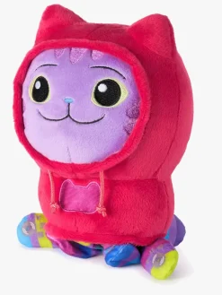 Dukker & Bamser-GabbysDollhouse Gabby's Dollhouse Deluxe Bamse DJ Katteurt 25 cm