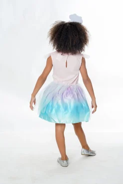 Kostumer & Udklædning-GabbysDollhouse Gabby's Dollhouse Deluxe Cakey Cat Kostume med Hårbånd