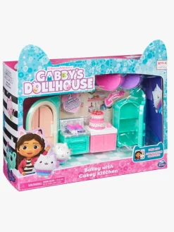 Legetøj Til Børn På 0-10 År|Dukker & Bamser-GabbysDollhouse Gabby's Dollhouse Deluxe Room - Cakey's Køkken