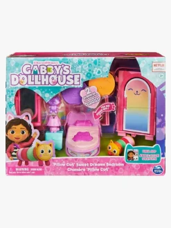 Legetøj Til Børn På 0-10 År|Dukker & Bamser-GabbysDollhouse Gabby's Dollhouse Deluxe Room - Cat's Soveværelse