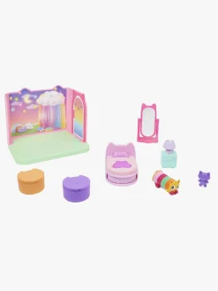 Legetøj Til Børn På 0-10 År|Dukker & Bamser-GabbysDollhouse Gabby's Dollhouse Deluxe Room - Cat's Soveværelse