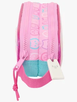 Kreativt Legetøj-GabbysDollhouse Gabby's Dollhouse Dobbelt Penalhus Party, Lyserød