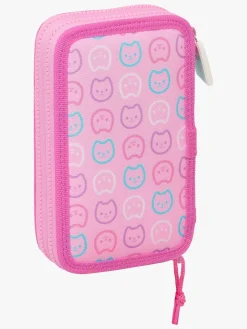 Kreativt Legetøj-GabbysDollhouse Gabby's Dollhouse Dobbelt Penalhus, Pink