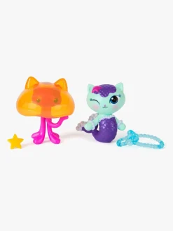 Legetøjsfigurer-GabbysDollhouse Gabby's Dollhouse Figur 2-pak Mercat & Cat Jelly Fish