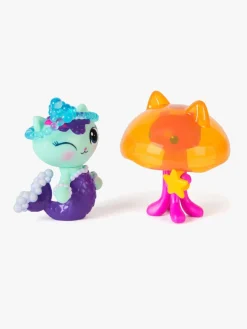 Legetøjsfigurer-GabbysDollhouse Gabby's Dollhouse Figur 2-pak Mercat & Cat Jelly Fish