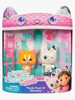 Legetøjsfigurer-GabbysDollhouse Gabby's Dollhouse Figursæt Pandy & Chumsley