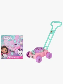 Udelegetøj-GabbysDollhouse Gabby's Dollhouse Græsslåmaskine med Sæbebobler