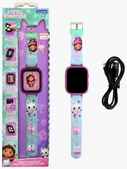 Elektronik & Media-GabbysDollhouse Gabby's Dollhouse Kids Smartwatch inkl. 8GB Hukommelseskort