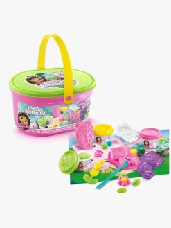 Kreativt Legetøj-GabbysDollhouse Gabby's Dollhouse Kitty Fairy Garden Bucket Kreasæt