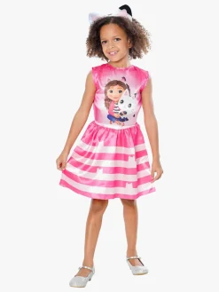 Kostumer & Udklædning-GabbysDollhouse Gabby's Dollhouse Kjole med Hårbøjle