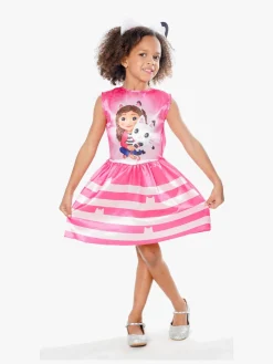 Kostumer & Udklædning-GabbysDollhouse Gabby's Dollhouse Kjole med Hårbøjle