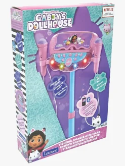 Musikinstrumenter|Elektronik & Media-GabbysDollhouse Gabby's Dollhouse Mikrofon med Stativ