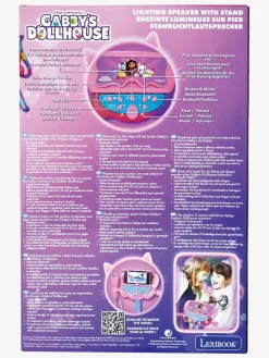 Musikinstrumenter|Elektronik & Media-GabbysDollhouse Gabby's Dollhouse Mikrofon med Stativ