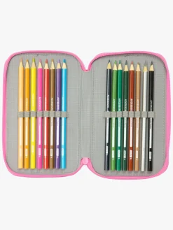 Kreativt Legetøj-GabbysDollhouse Gabby's Dollhouse Penalhus med 3 Rum 37pcs, Confetti