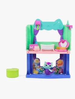 Dukker & Bamser-GabbysDollhouse Gabby's Dollhouse Portal Room Legesæt Badeværelse